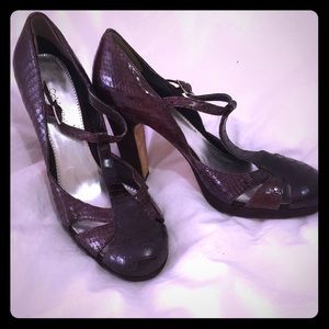 Calvin Klein Mary Jane heels SZ 8 but not marked